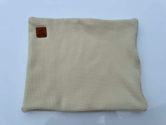 Cream - Waffle neck warmer