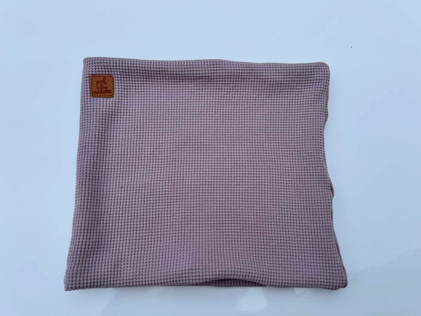 Lilac - Waffle neck warmer