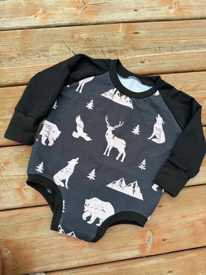 Bears - Romper with snaps