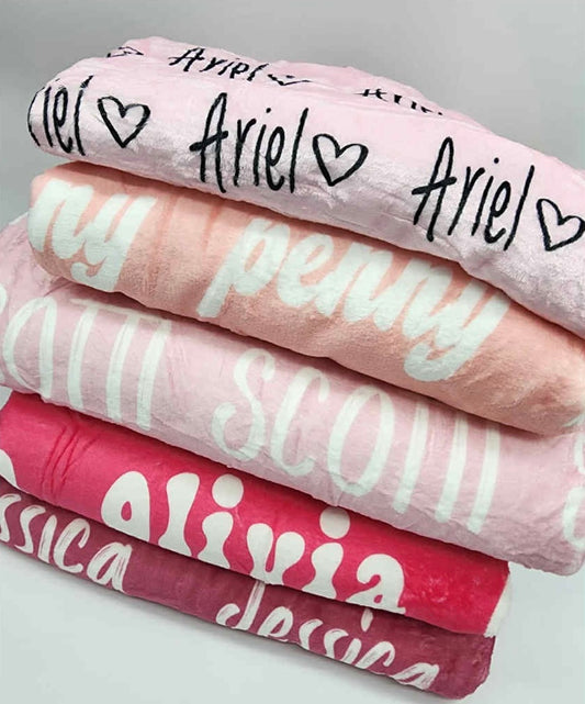 Custom Name Blanket PRE-ORDER