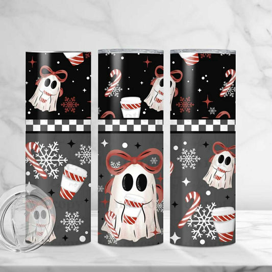 Winter Ghost - 20 oz Straight Tumbler