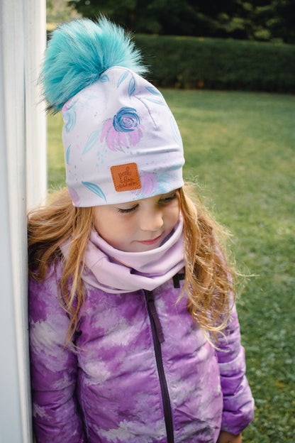 3 Season toque Pink Floral