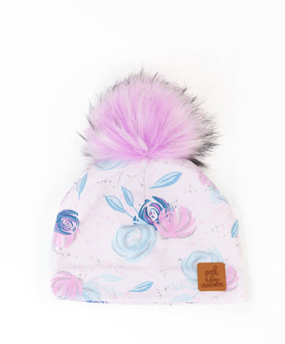 3 Season toque Pink Floral