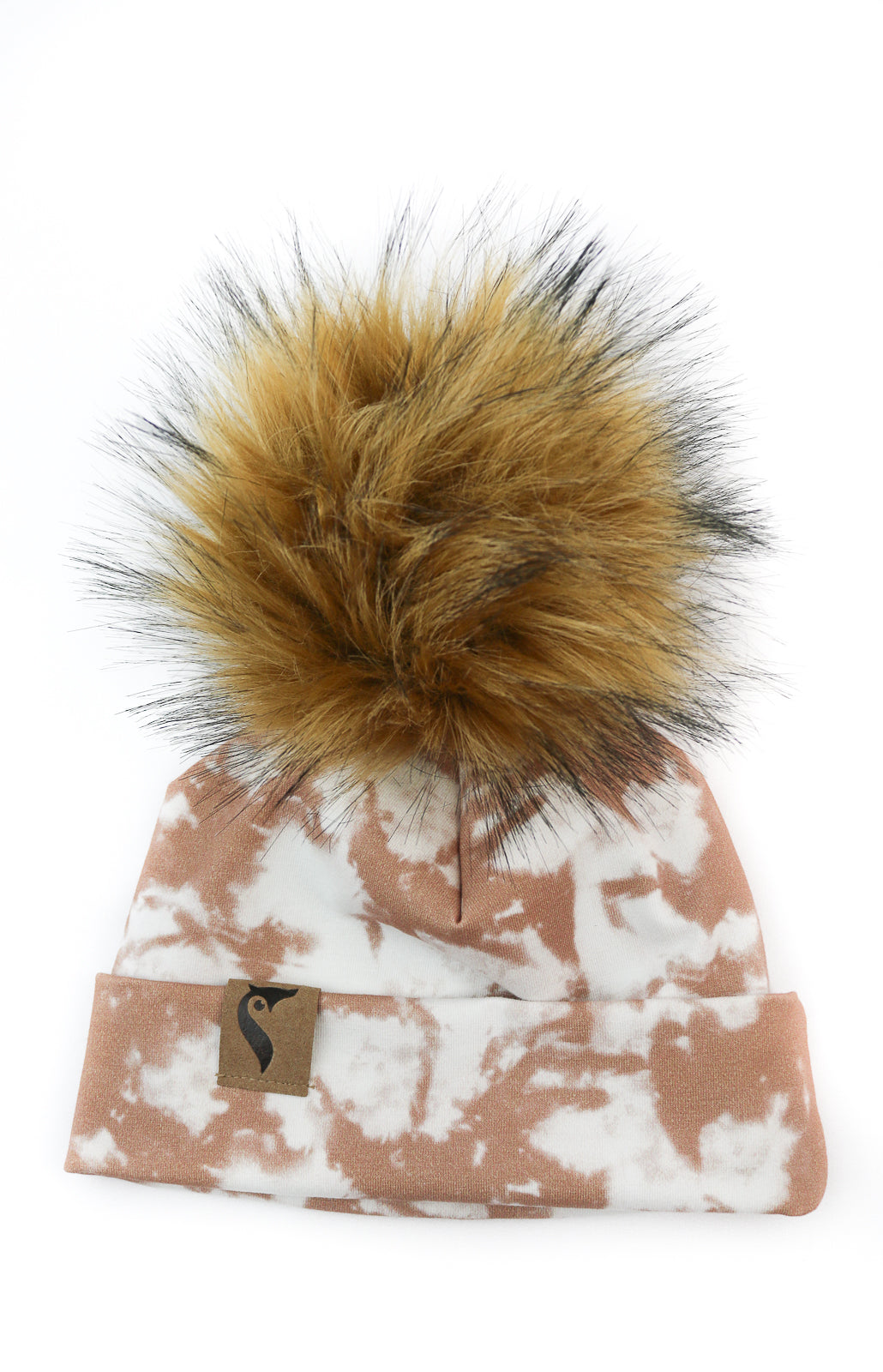 Slouchy beanie Chocolate Tie Dye